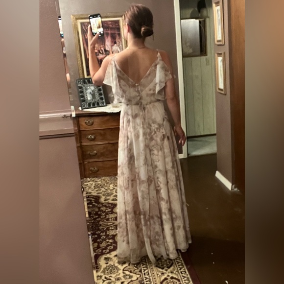 Jenny Woo Cassie Floral Maxi Dress - Picture 11 of 12